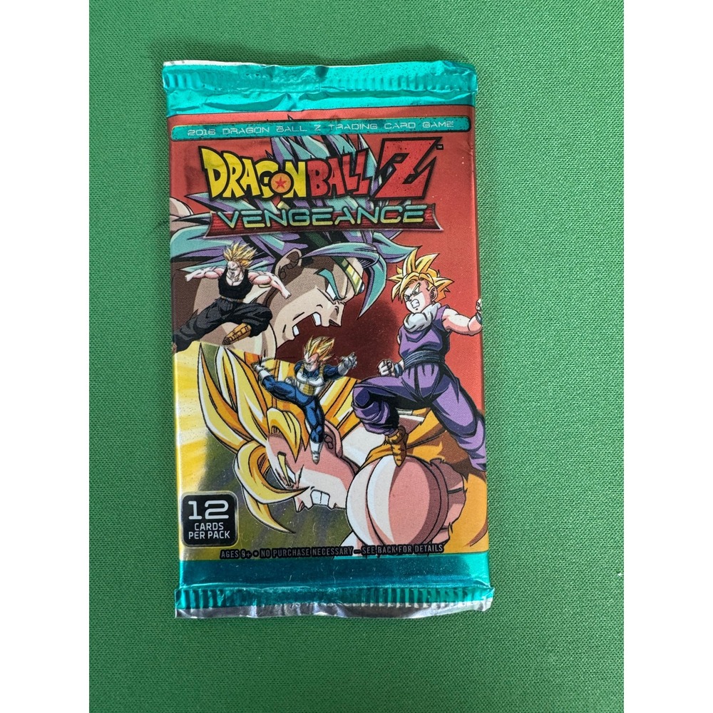 Funimation Panini Dragon Ball Z Vengeance TCG Booster Pack 12 Cards 2016 New